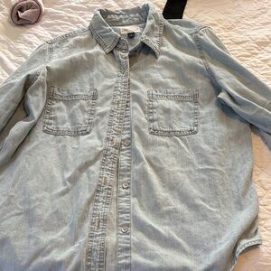 Universal Thread Blue Denim Shirt
